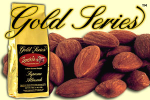 Supreme Almonds Gold Series 1 LB. Bag