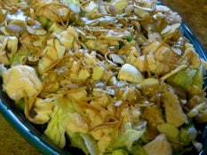 Chinese Chicken Dinner Salad with Oriental Creamy Dressing