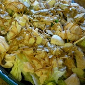 Chinese Chicken Dinner Salad with Oriental Creamy Dressing