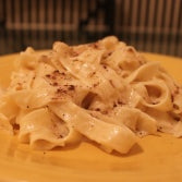 Fettuccine Alfredo With Nutmeg