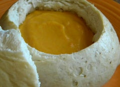 Butternut Squash Soup In A Bread Bowl Recipe