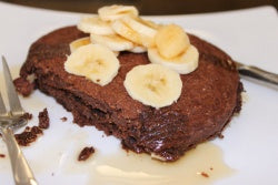 Coconut Spelt Chocolate Pancake Recipe