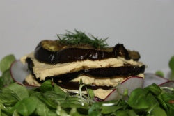 Eggplant Hummus Sandwich Recipe