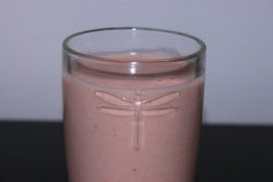 Strawberry Peach Smoothie with Dandelion Honey Recipe