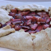 Strawberry Rhubarb Galette Recipe