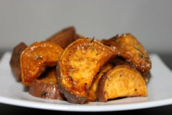 Thyme Roasted Sweet Potato Wedges Recipe