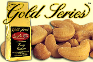 Fancy Cashews 1 pound gold bag